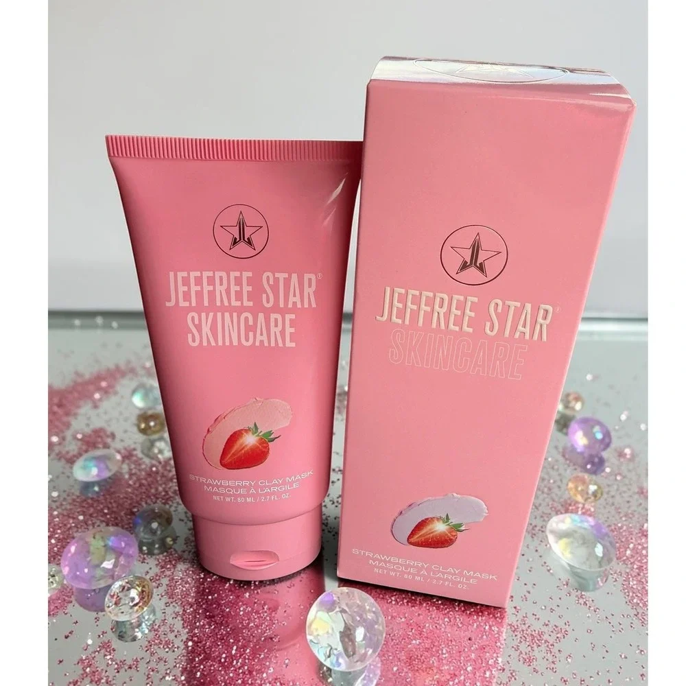 Jeffree Star Skincare - **Bundle!** Glow Mist! Strawberry Clay Mask & Dew Serum!